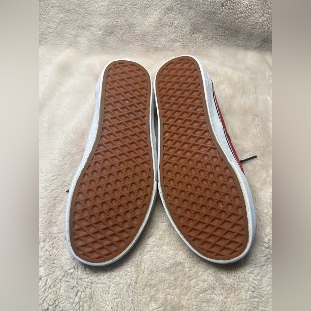 Vans red size womens 8 - Picture 3 of 6